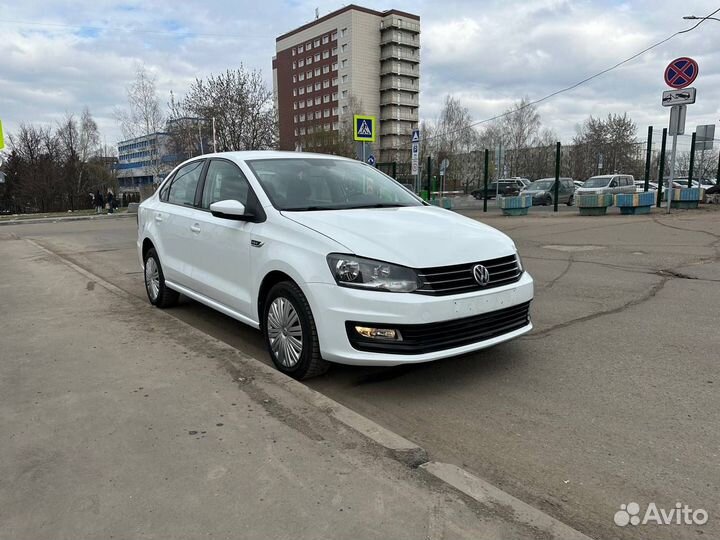 Volkswagen Polo 1.6 AT, 2018, 112 000 км