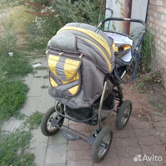 Коляска 3 в 1 бу