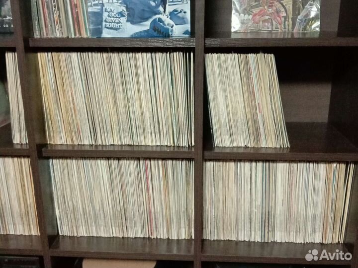 Виниловые пластинки (много)