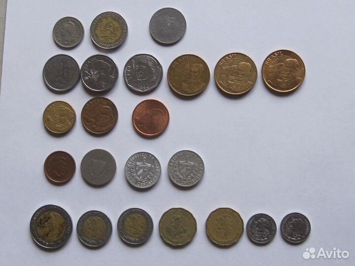 Монеты Северной и Южной Америки