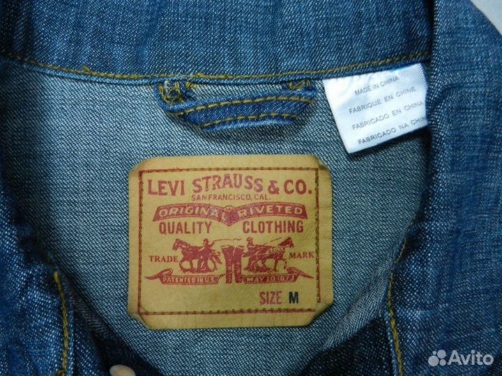 Levi's size S, M, L куртка джинсовая новая