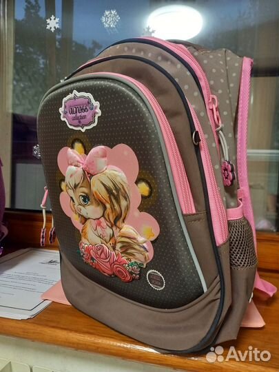 Рюкзак - ранец школьный для девочки across новый