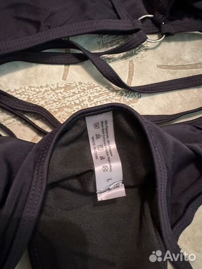 Купальник черный женский