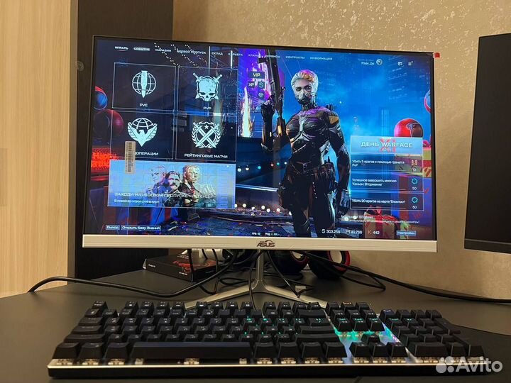 Игровой монитор Asus 144гц 165гц/ Гарантия Новый