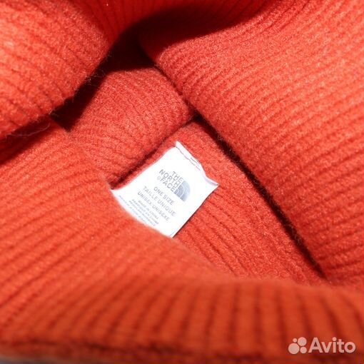 Зимняя шапка The North face (красн.)