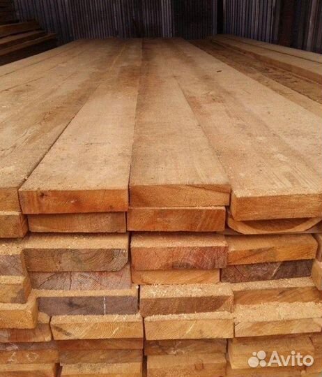 Обрезная доска и брус из лиственницы