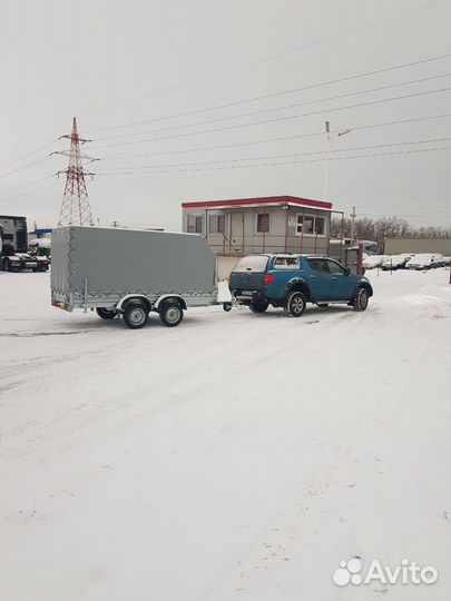 Прицеп двухосный от мзса Грузоподъёмность 422кг