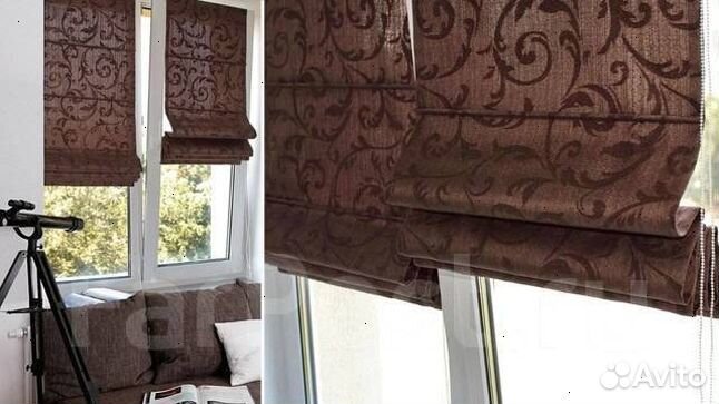 Римские шторы. Замер и монтаж бесплатно