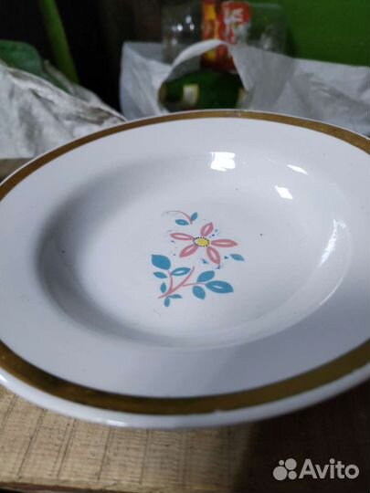 Фарфоровая посуда б/у