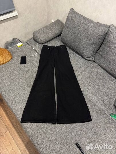 Джинсы Широкие Balenciaga Type Черные Y2K