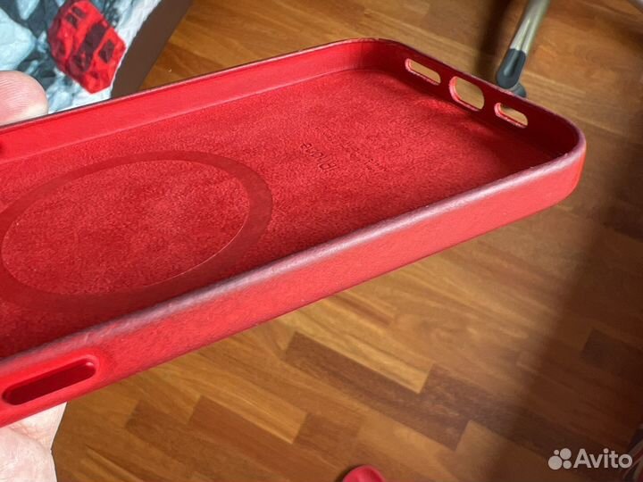 Кожаный чехол от Apple для iPhone 12 Pro Max