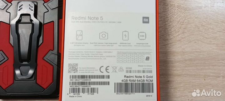 Xiaomi redmi note 5 pro 4/64gb