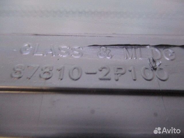 Стекло кузовное глухое левое Kia Sorento 2 (XM)