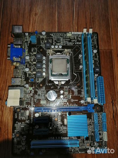 Материнская плата asus b75m-a