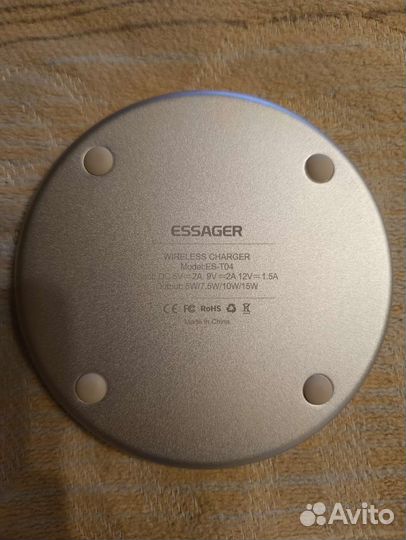 Беспроводное зарядное устройство Essager 15W Qi