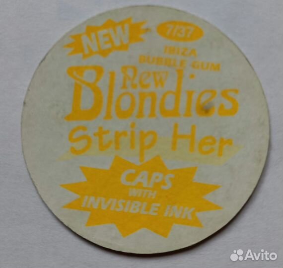 Фишки (сотки, кэпсы), бита licka girls и др