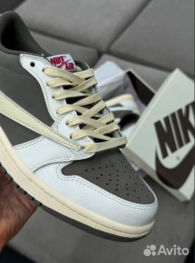 Кроссовки кожаные nike air jordan low