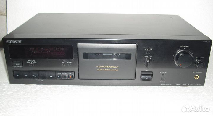 Дека кассетная sony TC-RX311