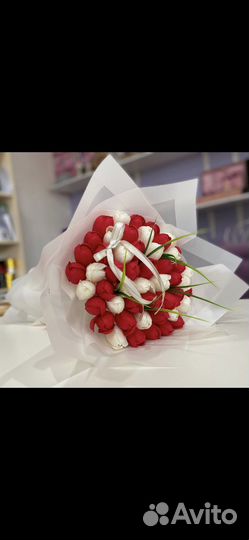 Мыльные цветы букет