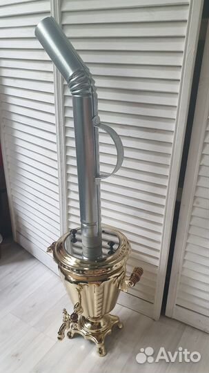 Самовар Тульский на дровах 3 л «Рюмка»