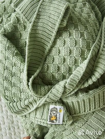 Конверт плед с уголком на выписку