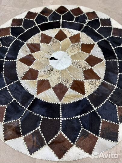 Ковер из натуральной шкуры верблюда и вола