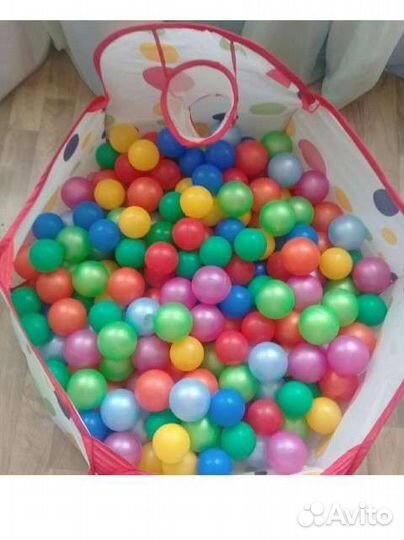 Шарики для сухого бассейна б/у