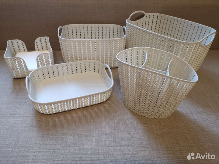 Набор контейнеров для хранения, органайзер