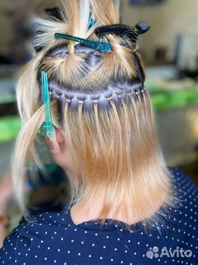 Голливудское наращивание волос