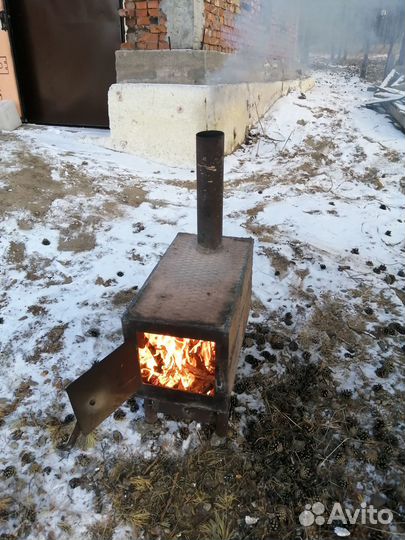 Буржуйка бу в гараж