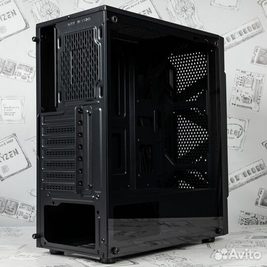 Игровой корпус Alseye Warrior Black