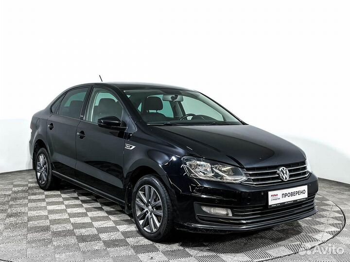 Volkswagen Polo 1.6 AT, 2019, 105 276 км