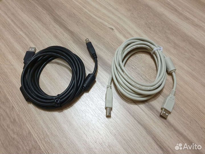 Кабель USB 2.0 A-B, 3 метра
