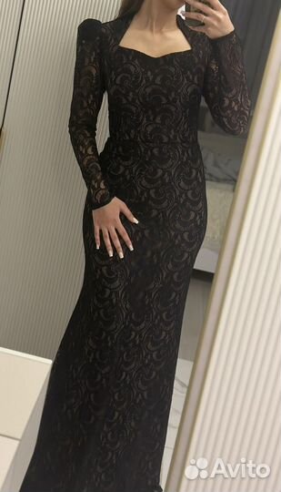 Вечернее платье в пол