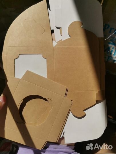 Коробки упаковочные новые крафт