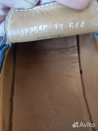 Мокасины Geox 33 для мальчика