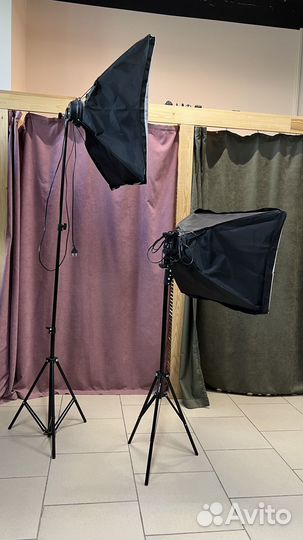 Свет для съемки софтбокс