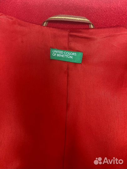 Пальто женское benetton 48