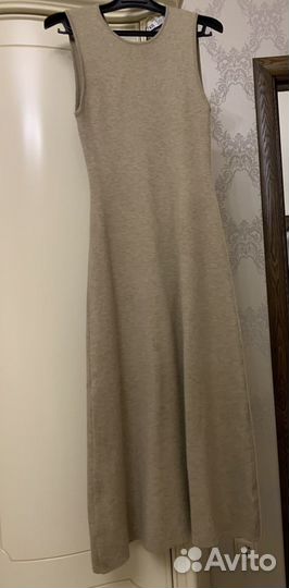 Трикотажное платье zara