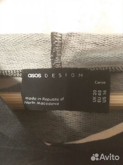 Платье женское худи балахон