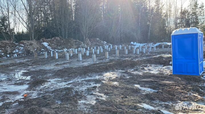 Забивные железобетонные сваи