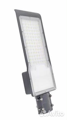 Светильник и кронштейн на столб 80W теплый белый