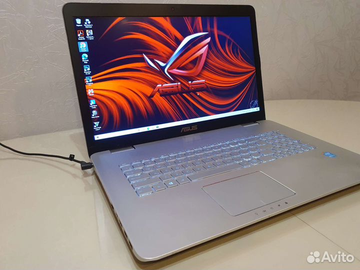 Игровой ноутбук Asus N751jk