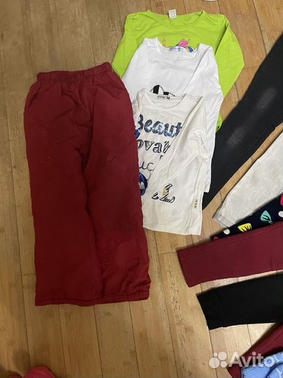 Одежда для девочки пакетом 110 116