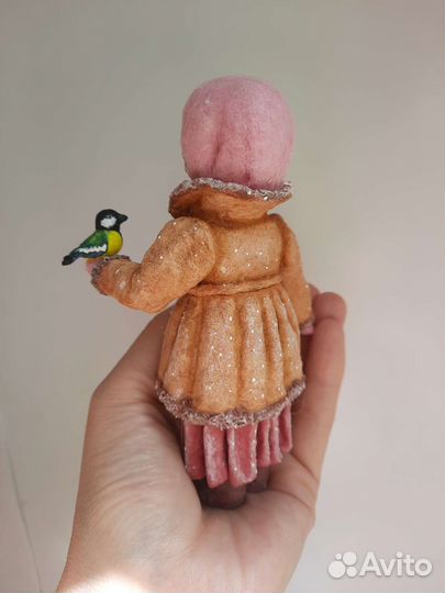 Ватные елочные игрушки новые