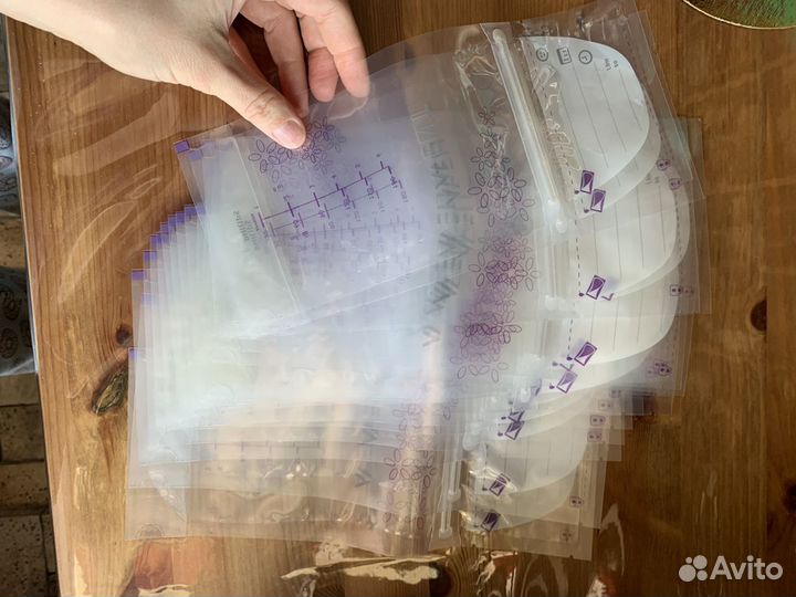 Avent пакеты для хранения молока