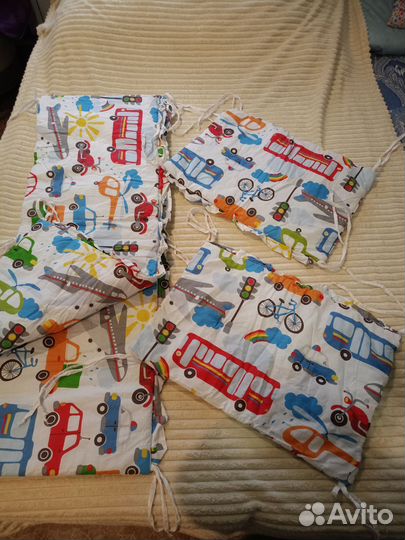 Бортики в детскую кроватку