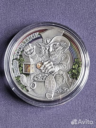 Серебряная монета 