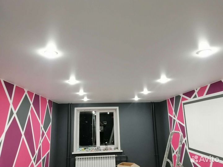 Натяжные потолки