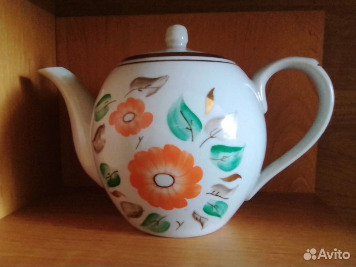 Чайник фарфоровый заварочный СССР